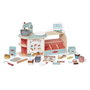 Melissa & Doug - Pâtisserie Boulangerie Jouet en Bois avec 39 Pièces - 59x24x24 cm - Version Espagnole