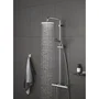 GROHE Pomme de Douche Vitalio Start 210 26415000, Jet Unique, Économie d'Eau avec Raccord Fileté 1/2" et Nettoyage Anticalcaire SpeedClean