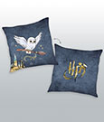 Harry Potter oreiller Logo & Hedwig 40 x 40 cm Harry Potter oreiller Logo & Hedwig 40 x 40 cm