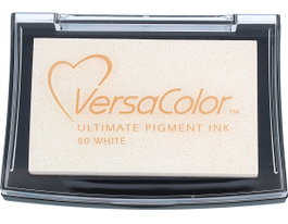 Tsukineko Versacolor Tampon d'encre blanc opaque 95x65mm