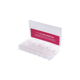 Bifull Tips Square XXL Transparentes (360 unités)