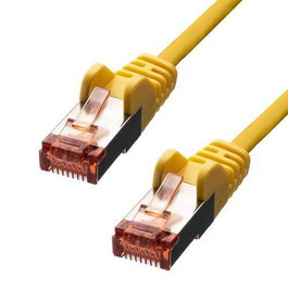 ProXtend Câble Ethernet CAT6 F/UTP CCA Jaune 3m