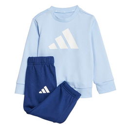 Ensemble de Sport pour Bébé Adidas Big Logo French Terry Jogger Eau 6