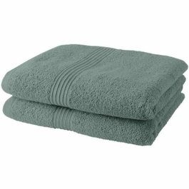 Today Lot de 2 serviettes de toilette Essential Céladon 50 x 90 cm