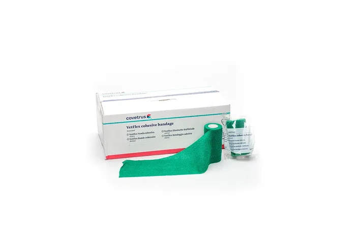 Covetrus Bande de compression auto-adhérente 5cm x 4,5m verte Covetrus Bande de compression auto-adhérente 5cm x 4,5m verte