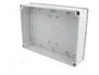 FIBOX MNX Boîtier Universel Gris 180x255x63mm IP66/IP67 IK08