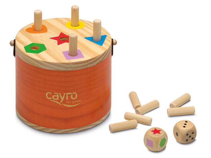 Cayro Juego Super Six - Jeu de société en bois pour enfants - Dès 4 ans
