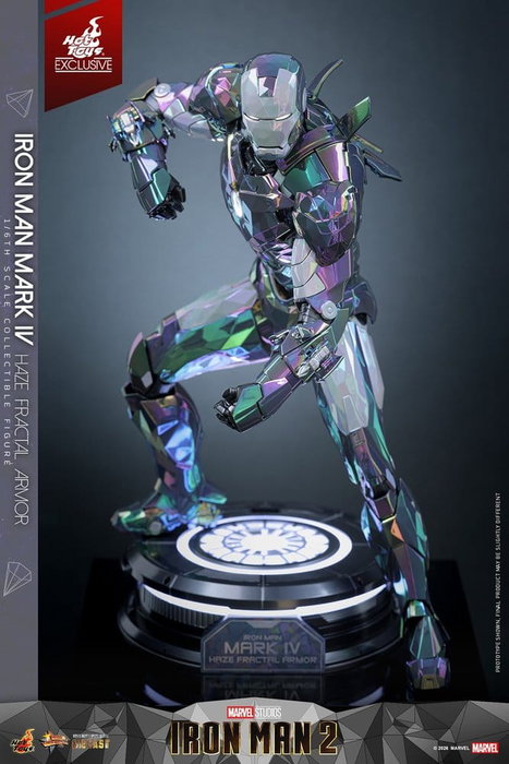 Hot Toys Iron Man Mark IV (Haze Fractal Armor) 1/6 Figurine Hot Toys Iron Man Mark IV (Haze Fractal Armor) 1/6 Figurine