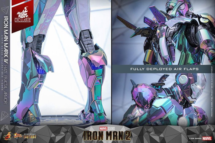 Hot Toys Iron Man Mark IV (Haze Fractal Armor) 1/6 Figurine Hot Toys Iron Man Mark IV (Haze Fractal Armor) 1/6 Figurine