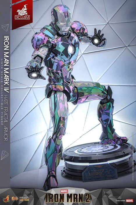 Hot Toys Iron Man Mark IV (Haze Fractal Armor) 1/6 Figurine Hot Toys Iron Man Mark IV (Haze Fractal Armor) 1/6 Figurine