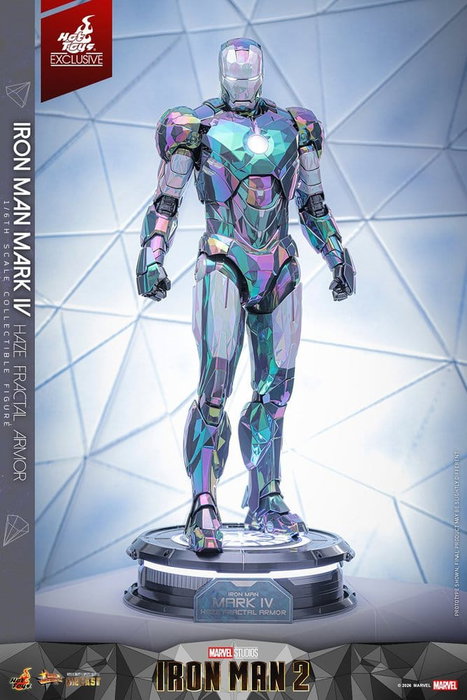 Hot Toys Iron Man Mark IV (Haze Fractal Armor) 1/6 Figurine Hot Toys Iron Man Mark IV (Haze Fractal Armor) 1/6 Figurine