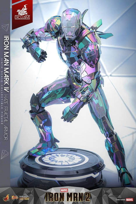 Hot Toys Iron Man Mark IV (Haze Fractal Armor) 1/6 Figurine Hot Toys Iron Man Mark IV (Haze Fractal Armor) 1/6 Figurine