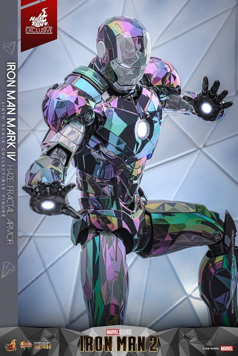 Hot Toys Iron Man Mark IV (Haze Fractal Armor) 1/6 Figurine Hot Toys Iron Man Mark IV (Haze Fractal Armor) 1/6 Figurine