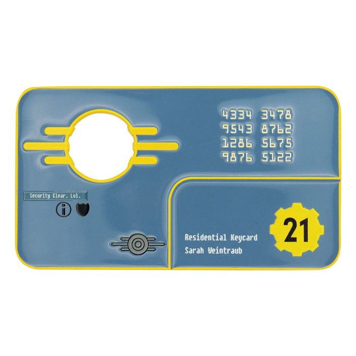 Fallout: New Vegas réplique Vault 21 Security Keycard Limited Edition Fallout: New Vegas réplique Vault 21 Security Keycard Limited Edition