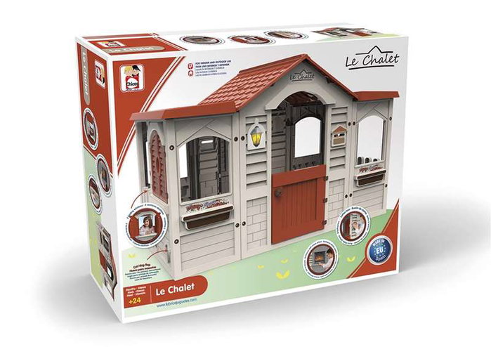 Maison de jeux pour enfants Chicos Le Chalet 156 x 103 x 104 cm