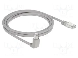 DELOCK Câble Ethernet Patch Cord Cat 5e SF/UTP 2m Gris