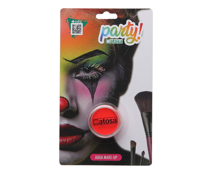 Atosa Maquillage à l'eau orange en pastille de 3g Atosa Maquillage à l'eau orange en pastille de 3g