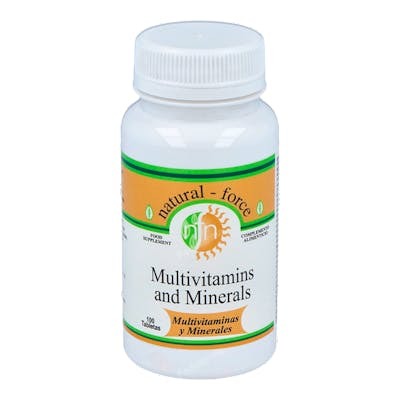 NUTRI-FORCE Multivitamines et Minéraux 100 comp. NUTRI-FORCE Multivitamines et Minéraux 100 comp.