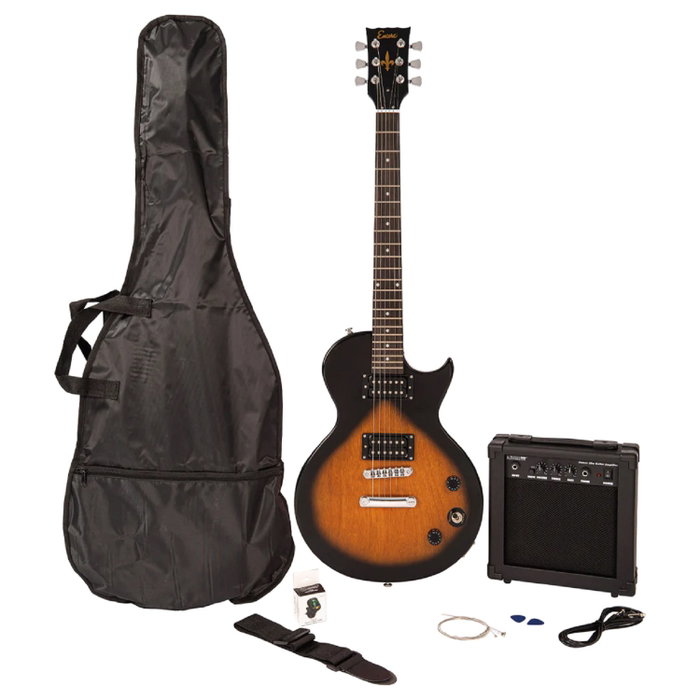 ENCORE E90 Blaster Electric Guitar Pack - Tobacco Sunburst ENCORE E90 Blaster Electric Guitar Pack - Tobacco Sunburst