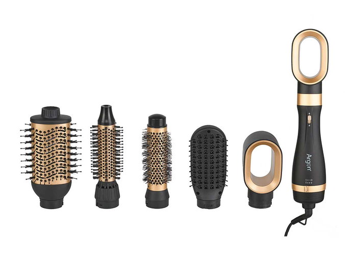 ARGON Séchoir Multifonction 5 Têtes 1200W Negro-Oro ARGON Séchoir Multifonction 5 Têtes 1200W Negro-Oro