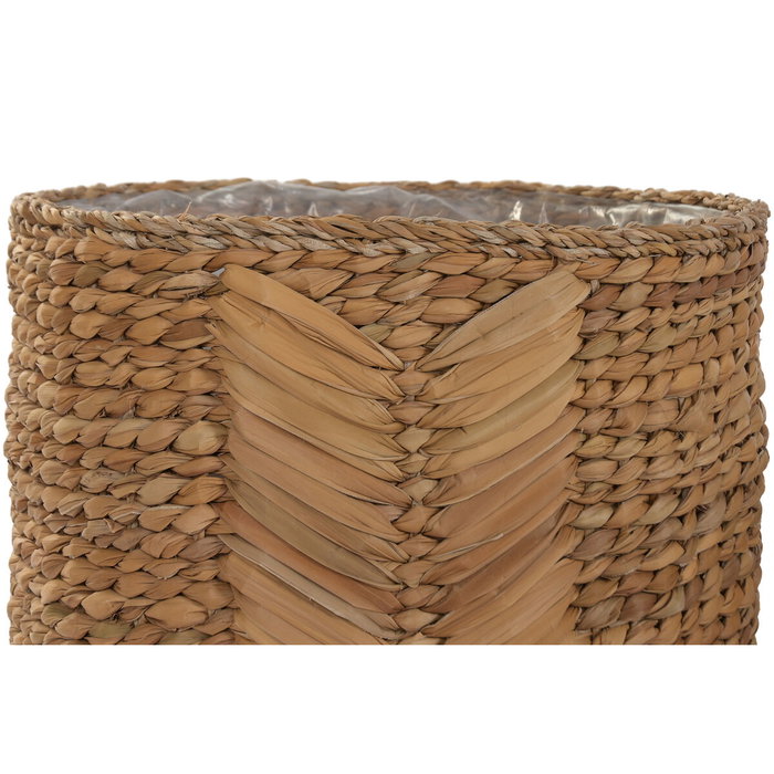 Home ESPRIT Set de pots de fleurs Esprit Naturel Fibre naturelle Home ESPRIT Set de pots de fleurs Esprit Naturel Fibre naturelle