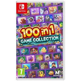 Just For Games 100 in 1 Game Collection - Jeu de Compilation avec 100 Jeux d'Arcade pour Nintendo Switch (Puzzles, Aventures, Solo/Multi)
