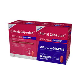 Pilexil FORTE MAX capsules anti-chute pack 2 x 90 unités