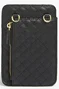 Guess Pochette téléphone en textile noir