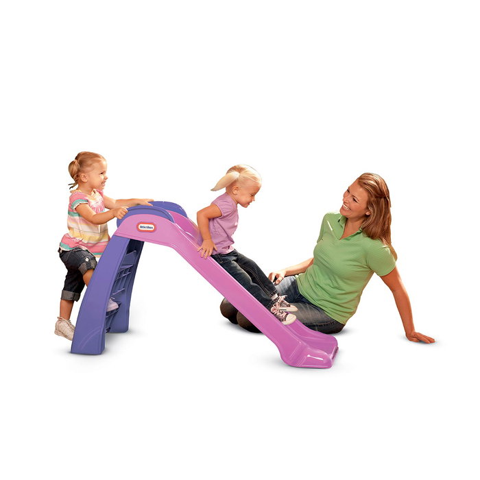 LITTLE TIKES Tobogán Rosa y Morado