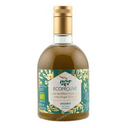 ECOPROLIVE Huile d'olive extra vierge biologique non filtrée 500 ml