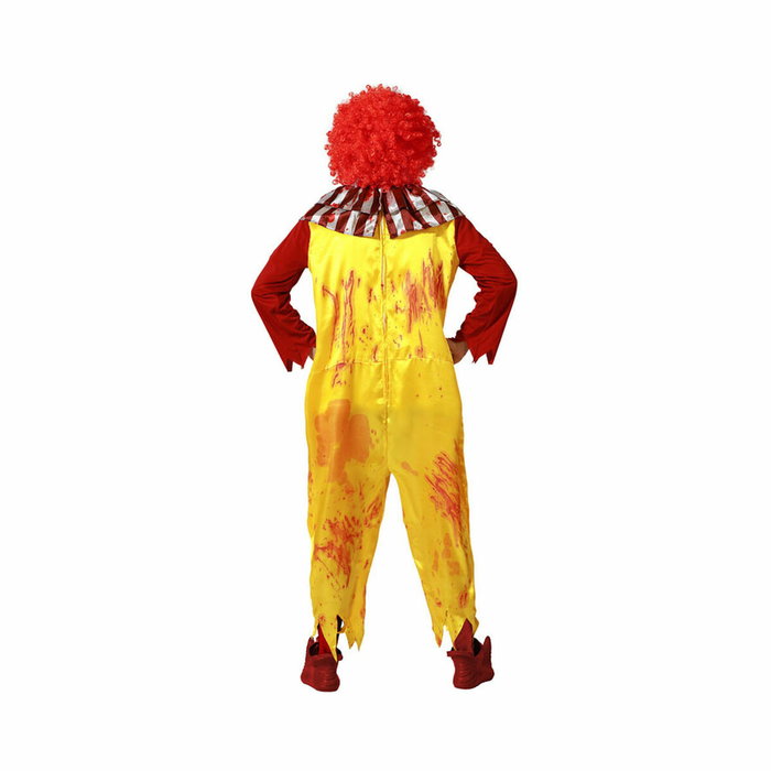 BigBuy Carnival Déguisement Clown Jaune avec Volants pour Homme Adulte BigBuy Carnival Déguisement Clown Jaune avec Volants pour Homme Adulte