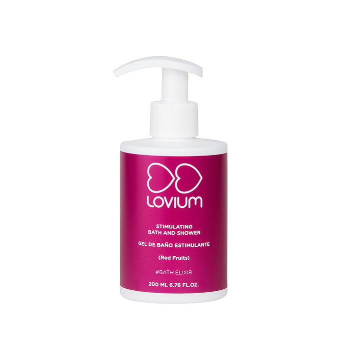 Naturalium Gel Douche Huileux Stimulant Lovium 200 mL - Riche en Vitamine E et Huiles Végétales, Arôme Fruits Rouges, pour une Peau Hydratée Naturalium Gel Douche Huileux Stimulant Lovium 200 mL - Riche en Vitamine E et Huiles Végétales, Arôme Fruits Rouges, pour une Peau Hydratée