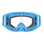 SPY Foundation Speedway Matte Blue - Clear 158/00/40, Lunettes de moto unisexe, Bleu/Transparent