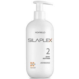 Montibel·Lo Silaplex Bond Restorer 500 mL - Étape 2 - Traitement réparateur et fortifiant pour les cheveux, restaure la résistance et la brillance