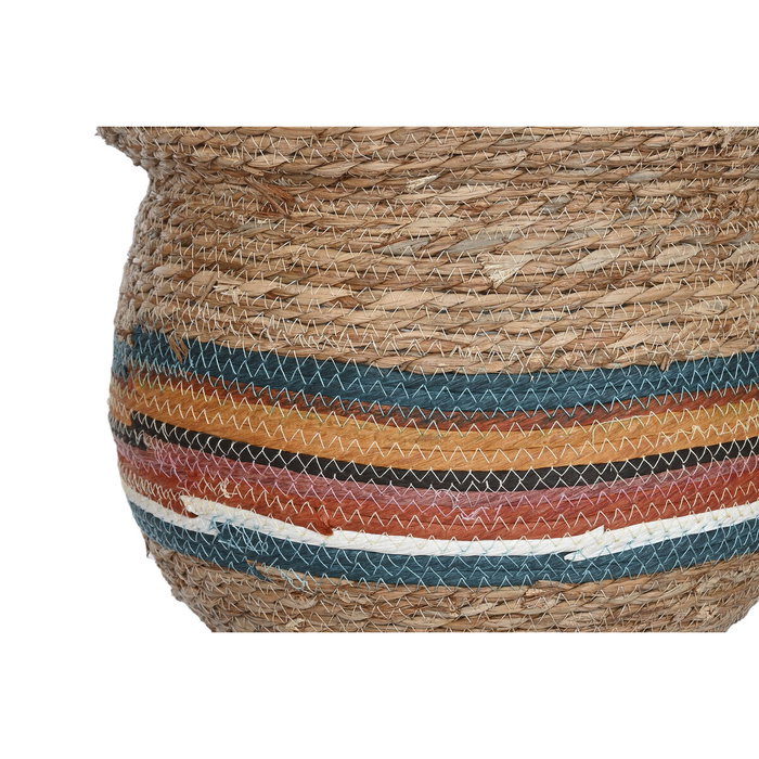 Cache-pot Home ESPRIT Multicouleur Fibre Arabe