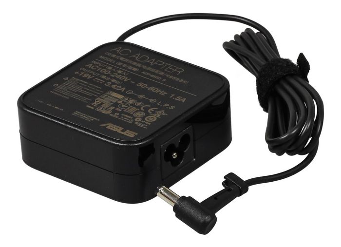 Asus Adaptateur secteur 65W, 19V, 3-Pin, Noir Asus Adaptateur secteur 65W, 19V, 3-Pin, Noir