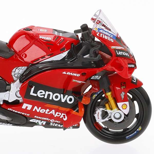 Maisto Moto de Metal MotoGP 2023 Ducati Lenovo #1 Bagnai Échelle 1:18