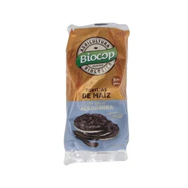 BIOCOP Tortillas de maïs avec couverture de caroube BIO 100g