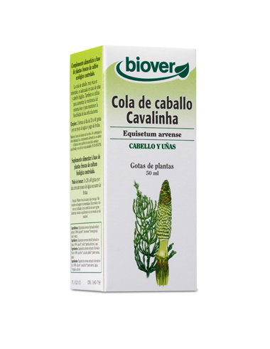 BIOVER Extrait d'Equisetum arvense (prêle des champs) 50ml BIOVER Extrait d'Equisetum arvense (prêle des champs) 50ml
