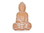 Ibergarden Bouddha Terracota 22 cm en ciment couleur marron - Décoration extérieure (Set de 6)