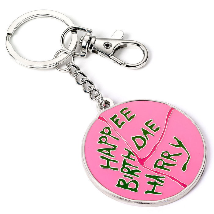 THE CARAT SHOP Porte-clés gâteau d'anniversaire Harry Potter - Alliage de zinc - Llavero Happee - Souvenir collection
