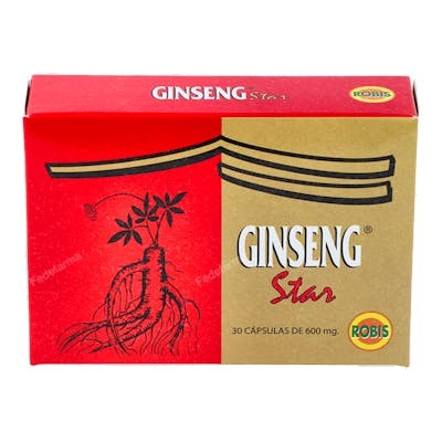 ROBIS Ginseng Rojo Star 30 capsules ROBIS Ginseng Rojo Star 30 capsules