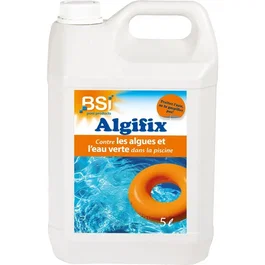 BSI Algifix 5 L – Anti-algues liquide pour piscine – Prévention eau claire