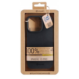 Muvit Recycletek Coque pour Apple iPhone 13, Protection Recyclée, 100% Recyclable