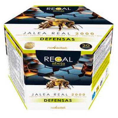 NOVADIET REGAL ABEJA DEFENSAS Gelée royale 2000 20 vials NOVADIET REGAL ABEJA DEFENSAS Gelée royale 2000 20 vials