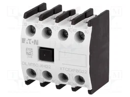 EATON ELECTRIC DILM150-XHI22 avec configuration NC x2 + NO x2 et bornes à vis