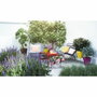 Elho Pot de fleurs rond Loft Urban 25 Jaune ocre