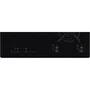 Electrolux Plaque de cuisson mixte gaz et induction KDI640713K 4 foyers (2 induction, 2 gaz) Noir 59 x 52 cm avec brûleurs Vertical Flame et sécurité enfants