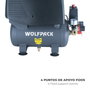 WOLFPACK LINEA PROFESIONAL Compresseur 6 Litres 1,5 HP Sin Aceite