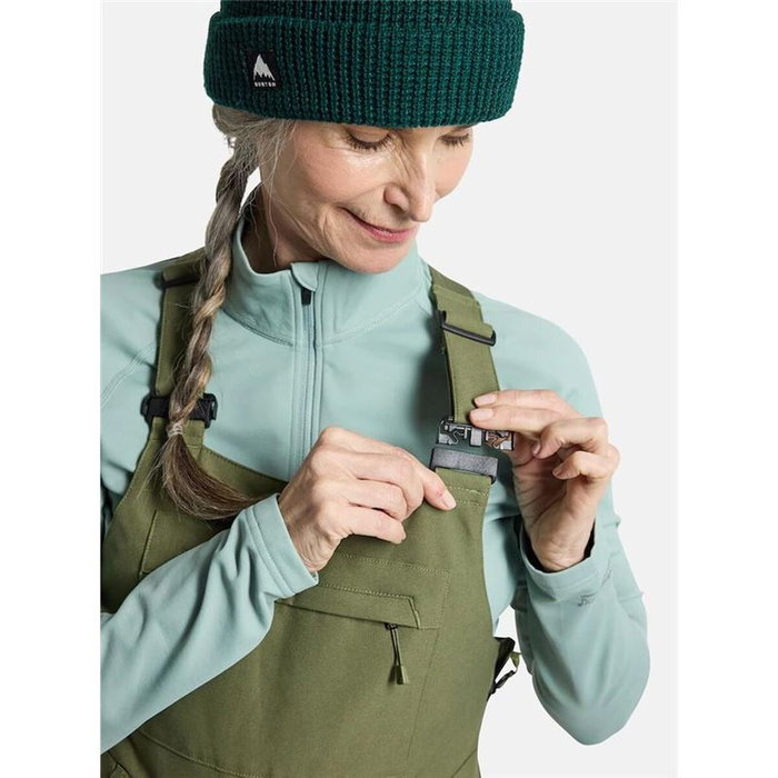 Pantalons de neige Burton Avalon Bib Vert
